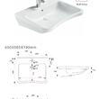 Раковина подвесная для людей с ограниченными возможностями - Сантехника