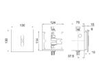 Смывное устройство для писсуаров PHOTOCELL внутреннего монтажа - Сантехника