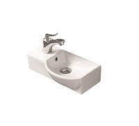 Раковина керамическая (накладная/подвесная)  - Сантехника