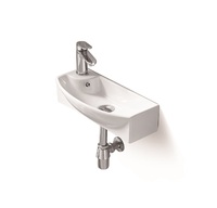 Раковина керамическая (накладная/подвесная) с переливом - Сантехника