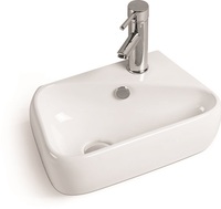 Раковина керамическая (накладная/подвесная)  - Сантехника
