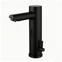 Смеситель для раковины, инфракрасный PHOTOCELL черный матовый - Сантехника