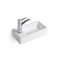 Раковина керамическая (накладная/подвесная)  - Сантехника