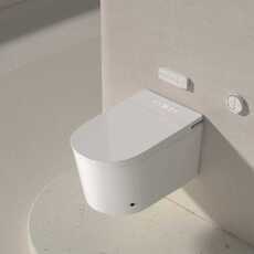 Умный подвесной, электронный унитаз с функцией биде в комплекте с инсталляцией - Сантехника