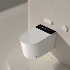 Умный подвесной, электронный унитаз с функцией биде в комплекте с инсталляцией - Сантехника