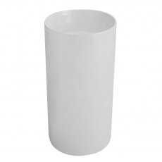 Раковина керамическая напольная (моноблок) без отверстия под смеситель. - Сантехника