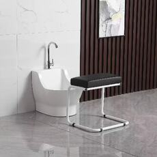 Раковина керамическая напольная для омовения в комплекте со стулом - Сантехника