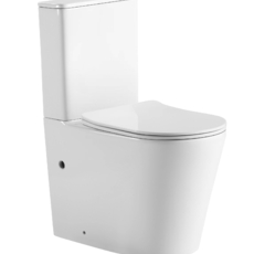Унитаз напольный безободковый,система смыва Tornado (сиденье микролифт) Арматура GEBERIT - Сантехника