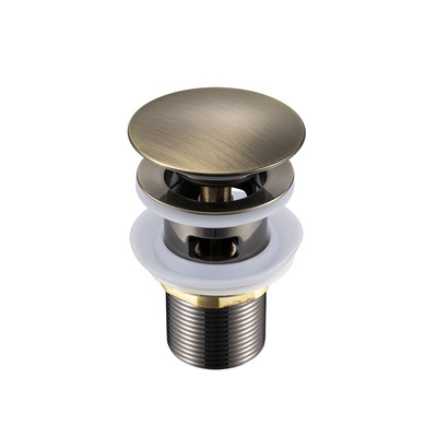 Донный клапан с переливом (бронза) - Сантехника