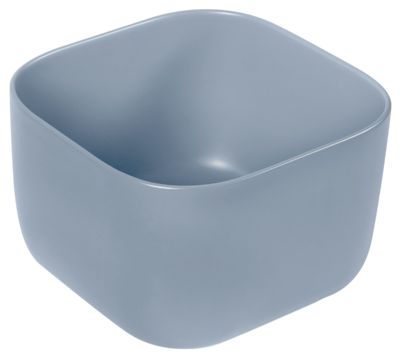 Раковина накладная (голубая матовая) - Сантехника