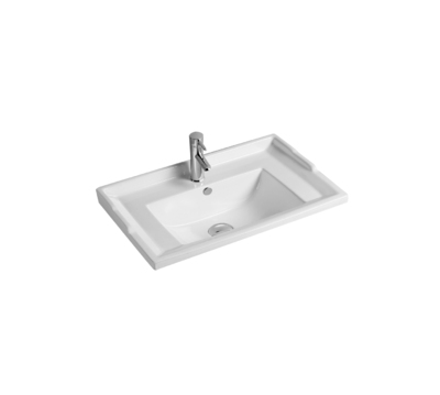 Раковина керамическая (врезная сверху)  - Сантехника